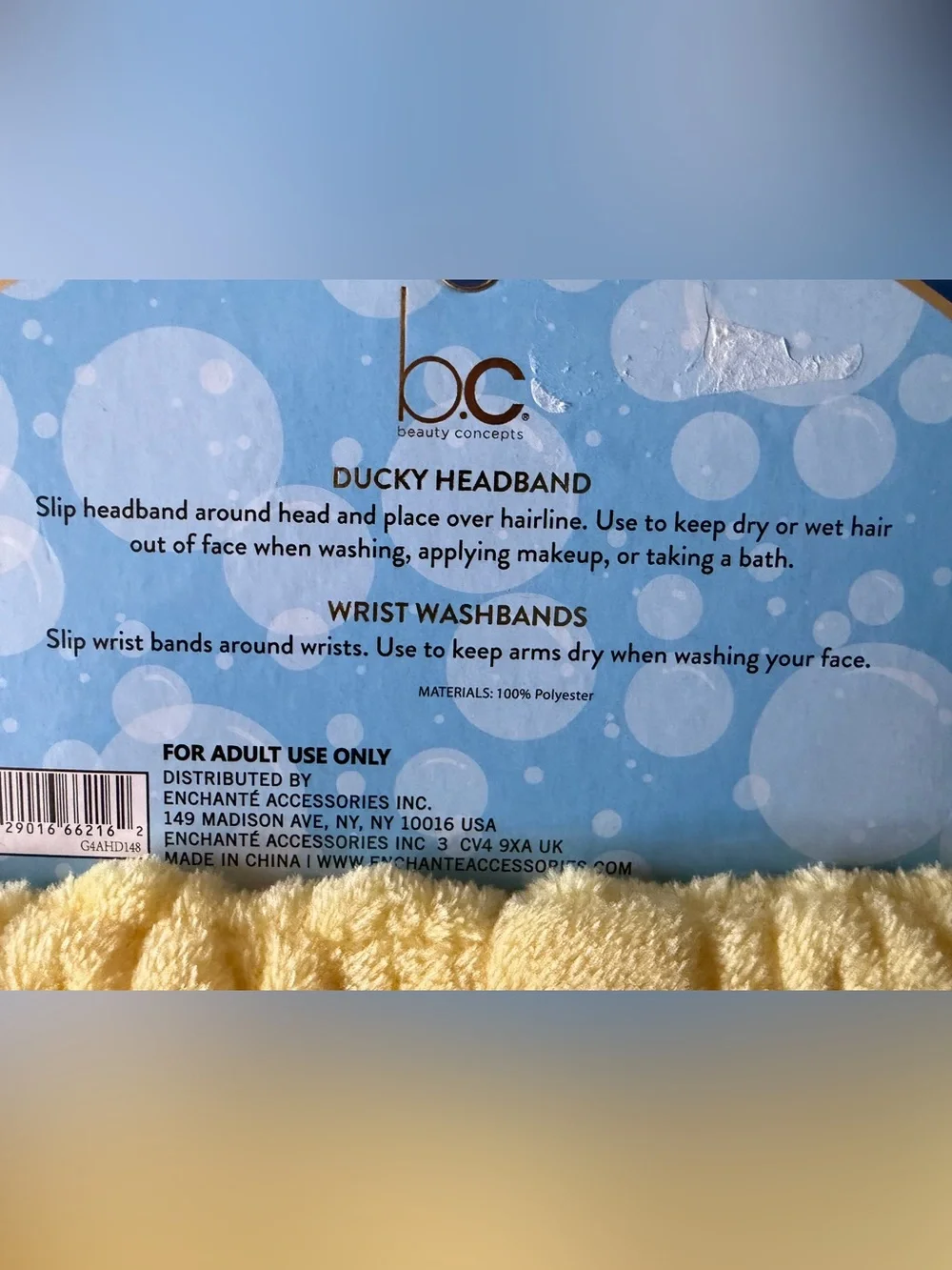 Beauty Concepts soft yellow